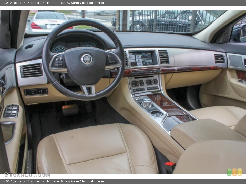 Barley/Warm Charcoal Interior Prime Interior for the 2012 Jaguar XF  #84113915