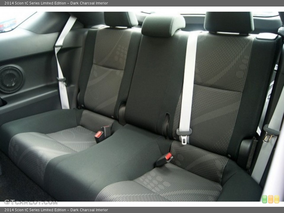 Dark Charcoal Interior Rear Seat for the 2014 Scion tC Series Limited Edition #84114889