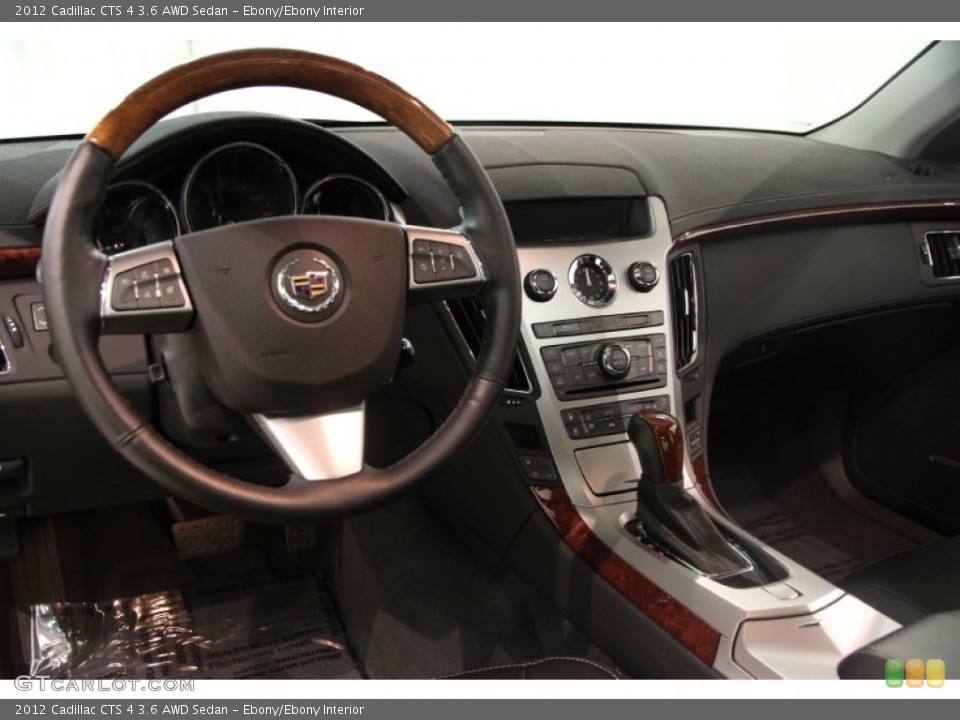 Ebony/Ebony Interior Dashboard for the 2012 Cadillac CTS 4 3.6 AWD Sedan #84115289