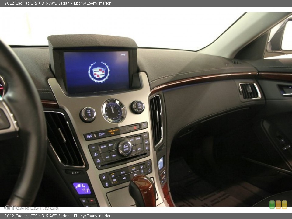 Ebony/Ebony Interior Dashboard for the 2012 Cadillac CTS 4 3.6 AWD Sedan #84115391