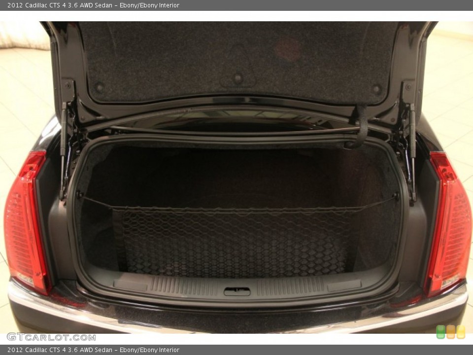 Ebony/Ebony Interior Trunk for the 2012 Cadillac CTS 4 3.6 AWD Sedan #84115880