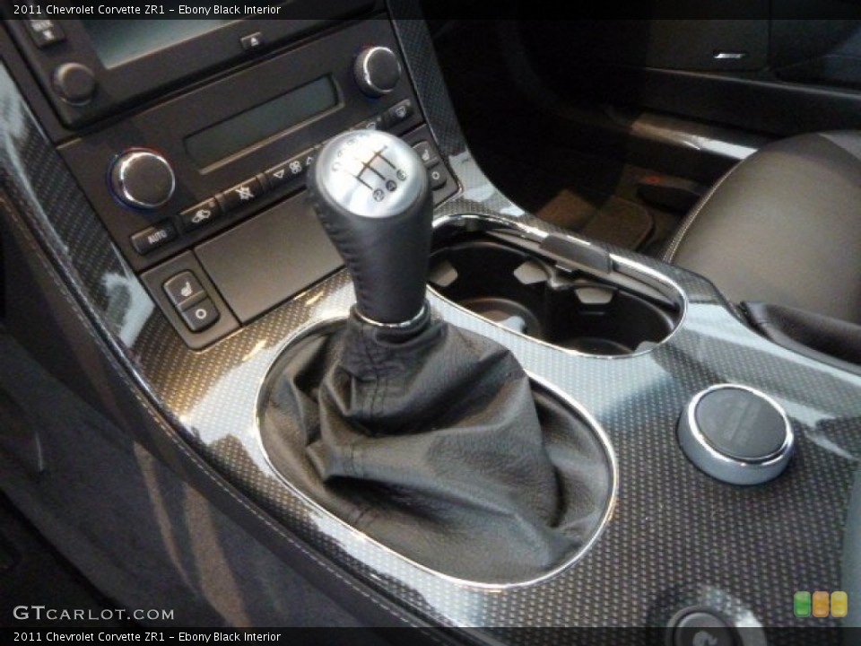 Ebony Black Interior Transmission for the 2011 Chevrolet Corvette ZR1 #84116972