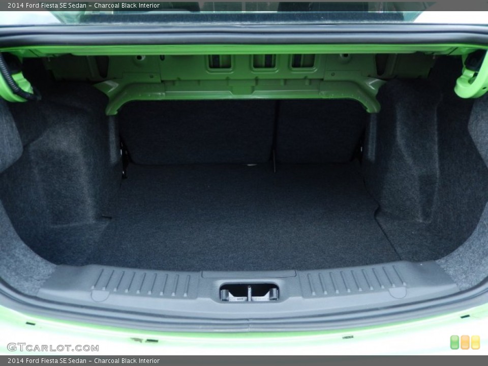 Charcoal Black Interior Trunk for the 2014 Ford Fiesta SE Sedan #84122273