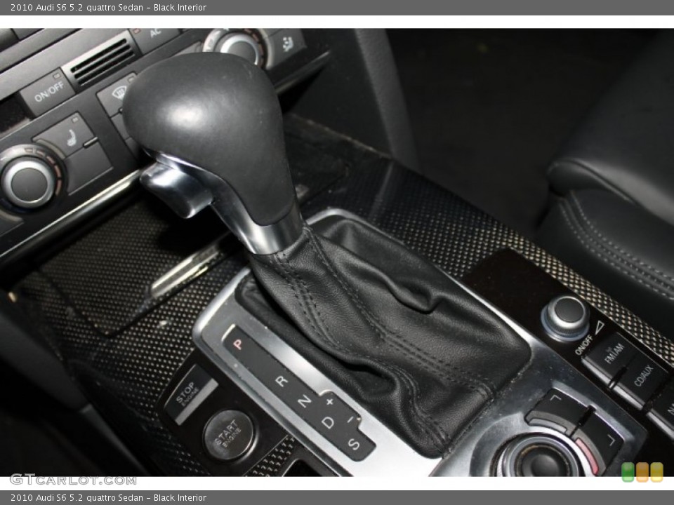 Black Interior Transmission for the 2010 Audi S6 5.2 quattro Sedan #84124595