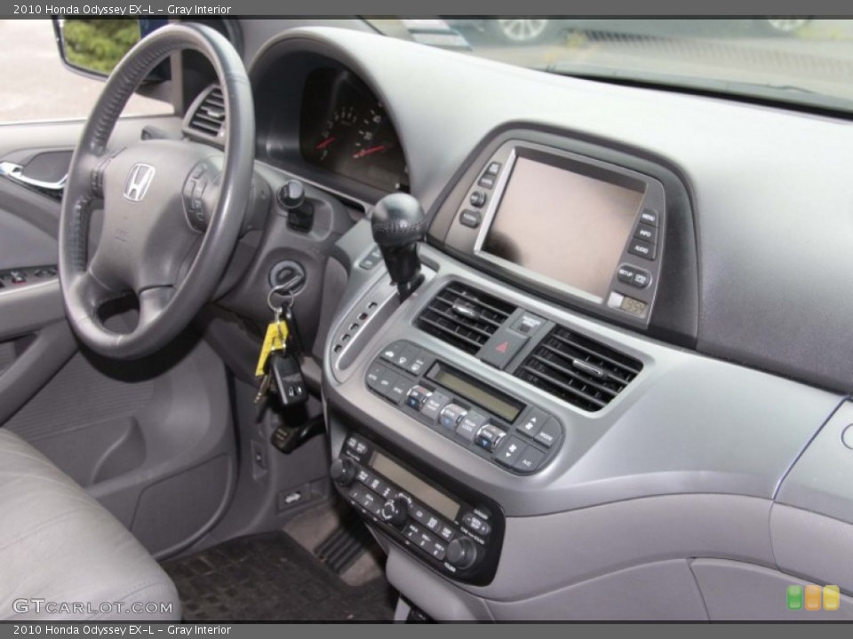 Gray Interior Controls for the 2010 Honda Odyssey EX-L #84125663