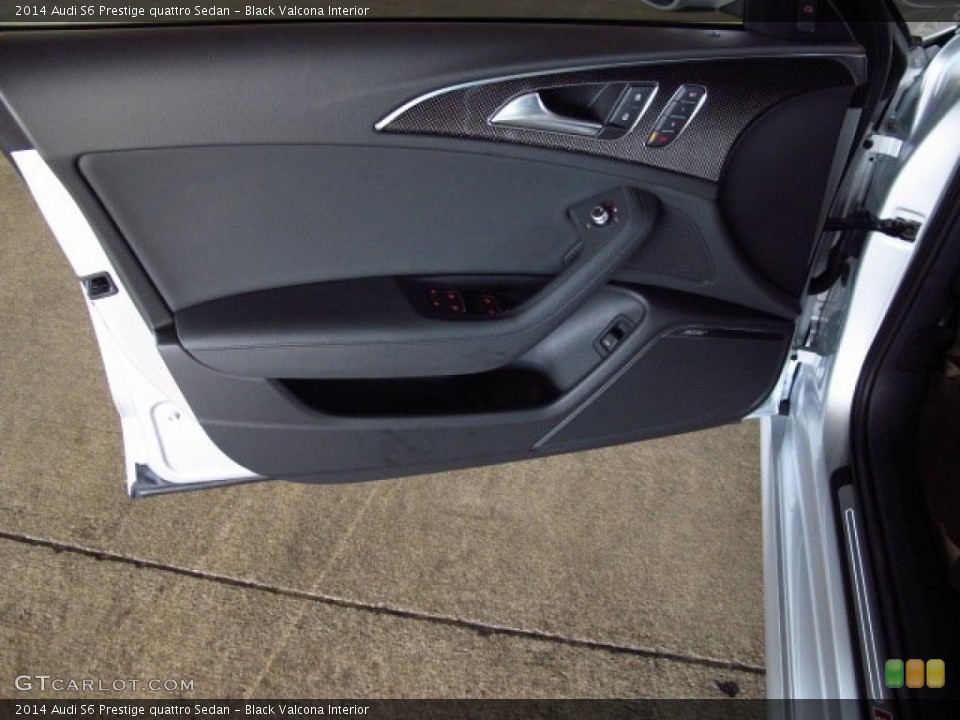 Black Valcona Interior Door Panel for the 2014 Audi S6 Prestige quattro Sedan #84127166