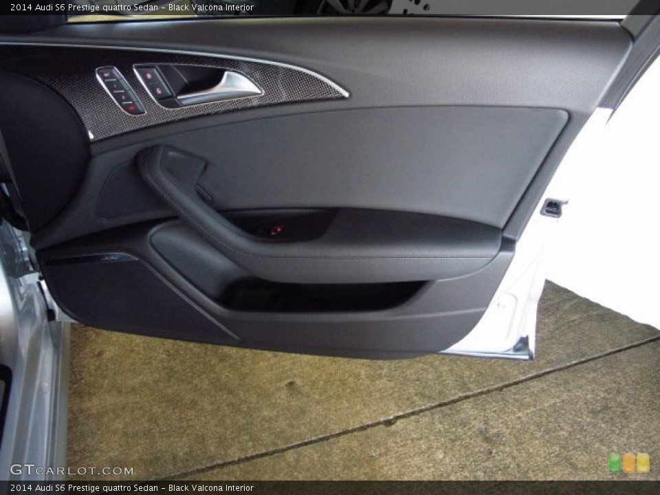 Black Valcona Interior Door Panel for the 2014 Audi S6 Prestige quattro Sedan #84127244