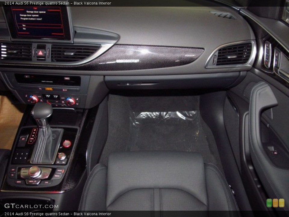 Black Valcona Interior Dashboard for the 2014 Audi S6 Prestige quattro Sedan #84127283
