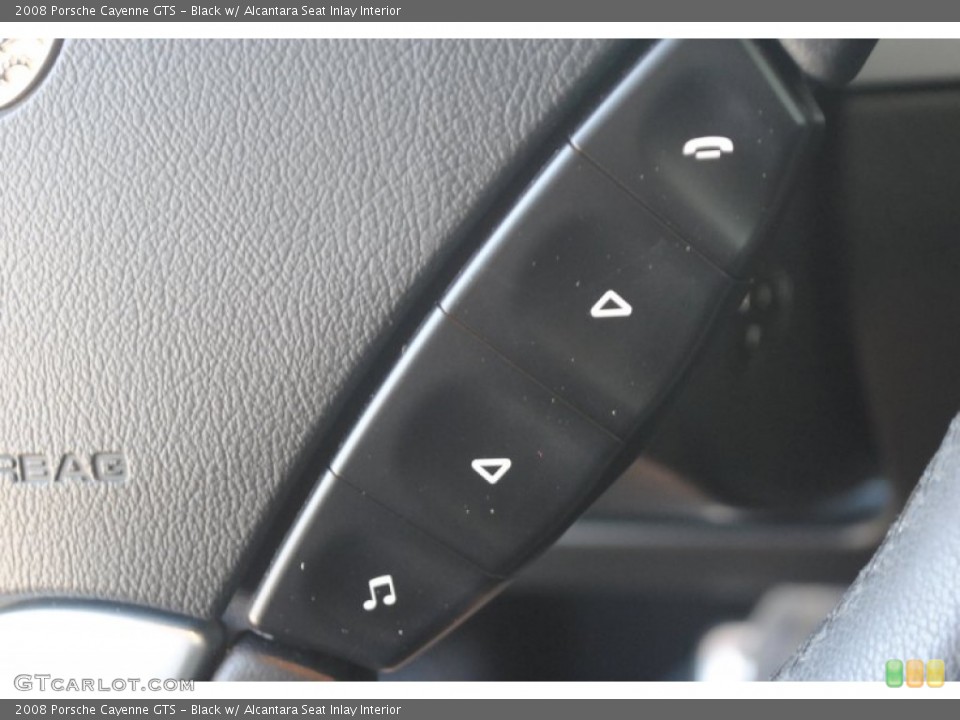 Black w/ Alcantara Seat Inlay Interior Controls for the 2008 Porsche Cayenne GTS #84127386