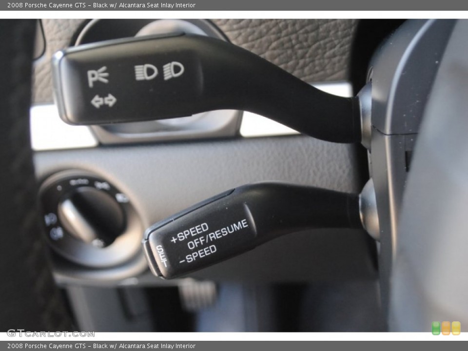 Black w/ Alcantara Seat Inlay Interior Controls for the 2008 Porsche Cayenne GTS #84127448