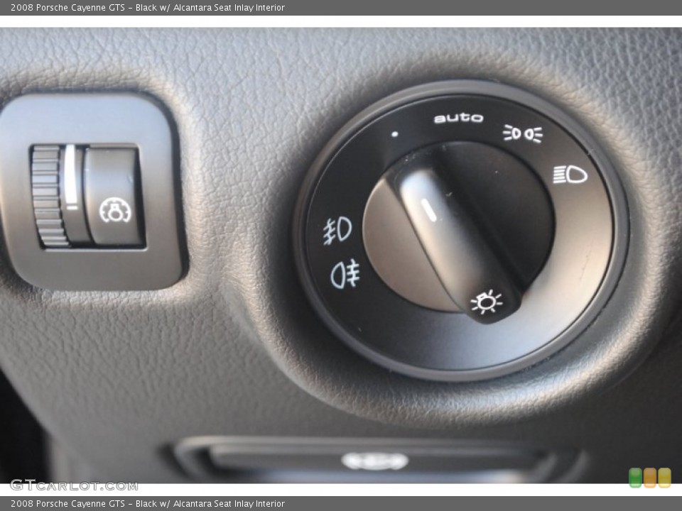 Black w/ Alcantara Seat Inlay Interior Controls for the 2008 Porsche Cayenne GTS #84127463