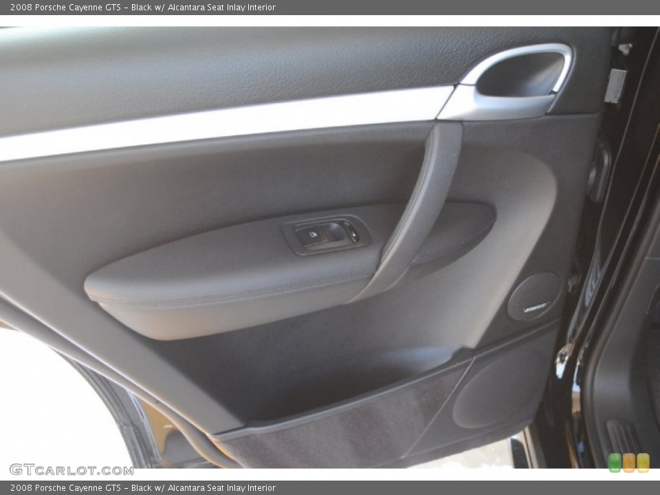 Black w/ Alcantara Seat Inlay Interior Door Panel for the 2008 Porsche Cayenne GTS #84127475