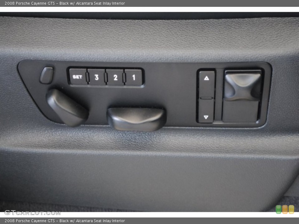 Black w/ Alcantara Seat Inlay Interior Controls for the 2008 Porsche Cayenne GTS #84127710