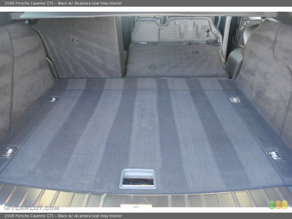 Black w/ Alcantara Seat Inlay Interior Trunk for the 2008 Porsche Cayenne GTS #84127727