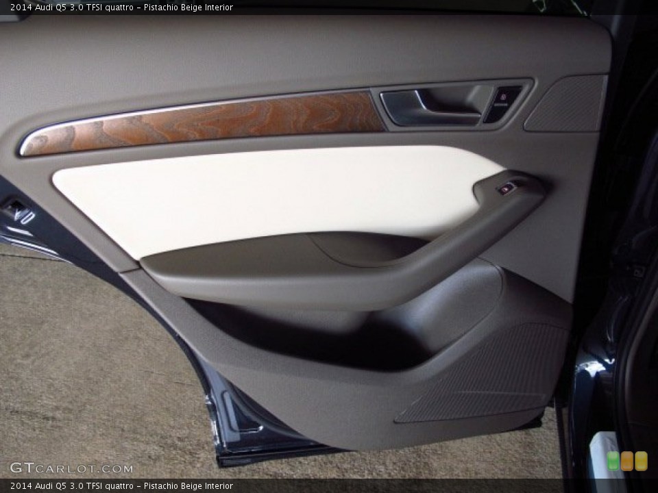 Pistachio Beige Interior Door Panel for the 2014 Audi Q5 3.0 TFSI quattro #84128174