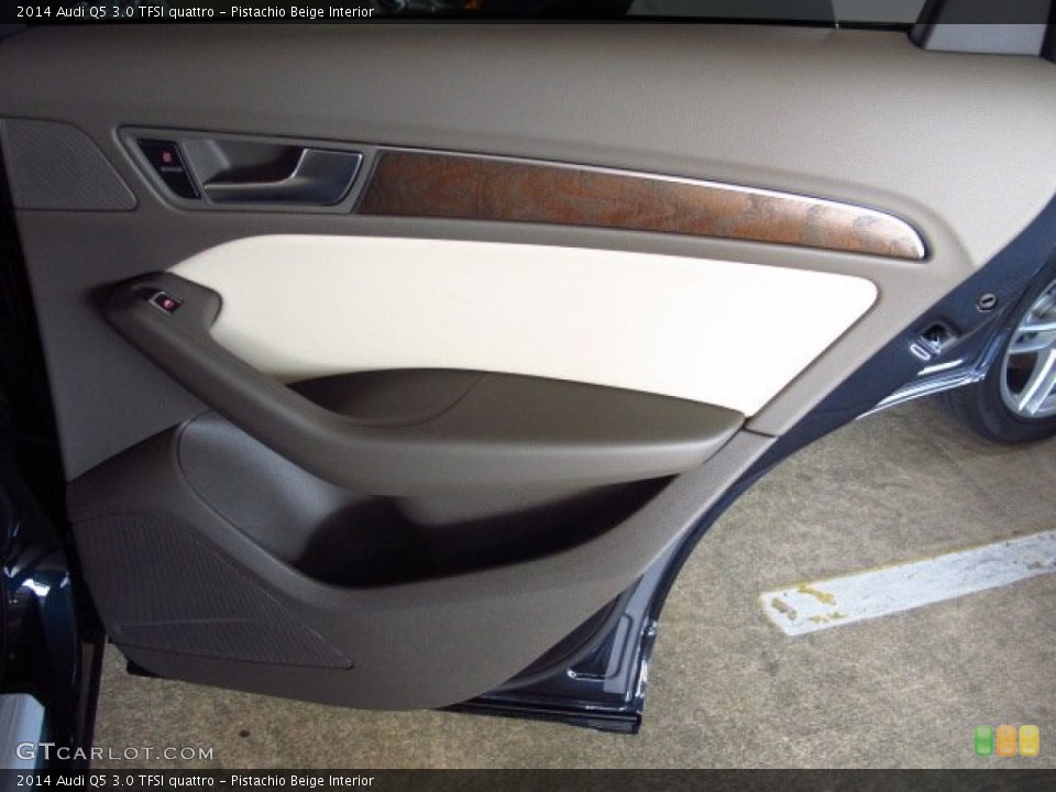 Pistachio Beige Interior Door Panel for the 2014 Audi Q5 3.0 TFSI quattro #84128204