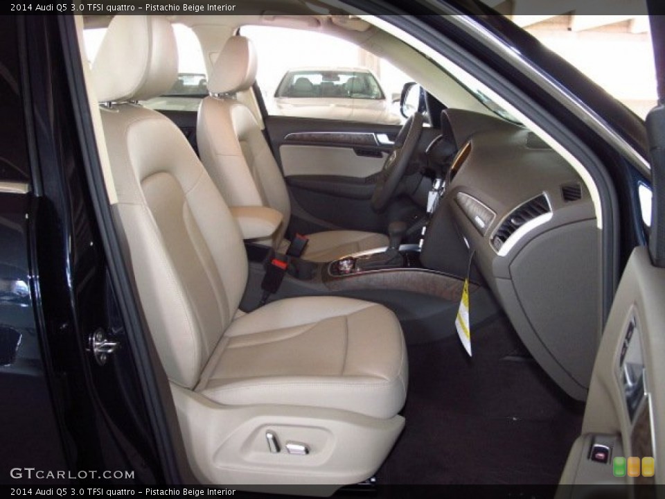Pistachio Beige Interior Front Seat for the 2014 Audi Q5 3.0 TFSI quattro #84128246