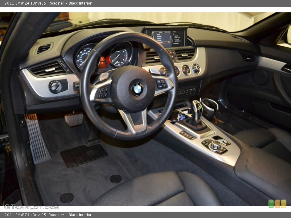 Black Interior Prime Interior for the 2011 BMW Z4 sDrive35i Roadster #84132807