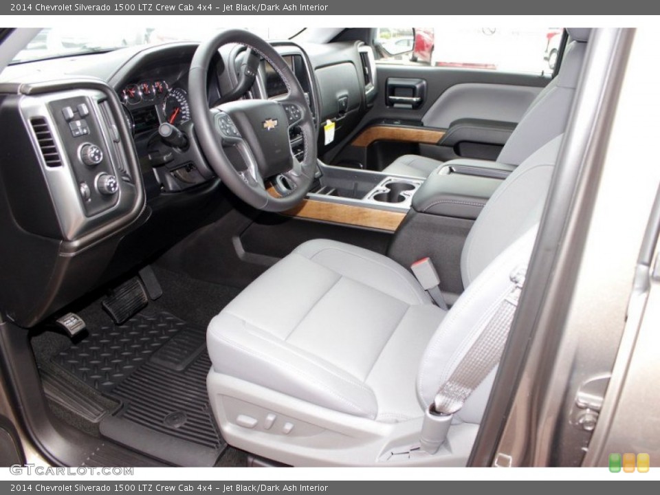 Jet Black/Dark Ash Interior Prime Interior for the 2014 Chevrolet Silverado 1500 LTZ Crew Cab 4x4 #84134687