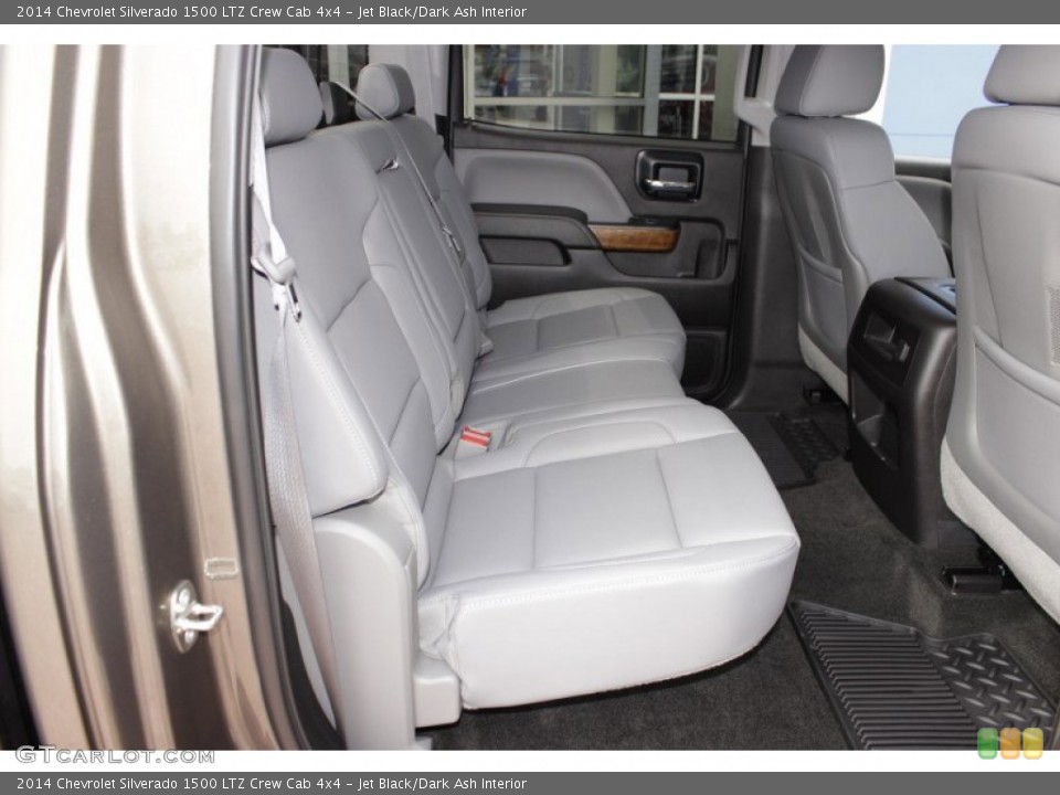 Jet Black/Dark Ash Interior Rear Seat for the 2014 Chevrolet Silverado 1500 LTZ Crew Cab 4x4 #84134696