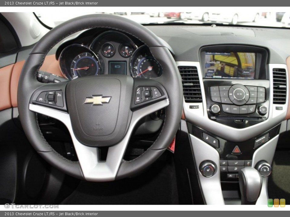 Jet Black/Brick Interior Dashboard for the 2013 Chevrolet Cruze LT/RS #84134792
