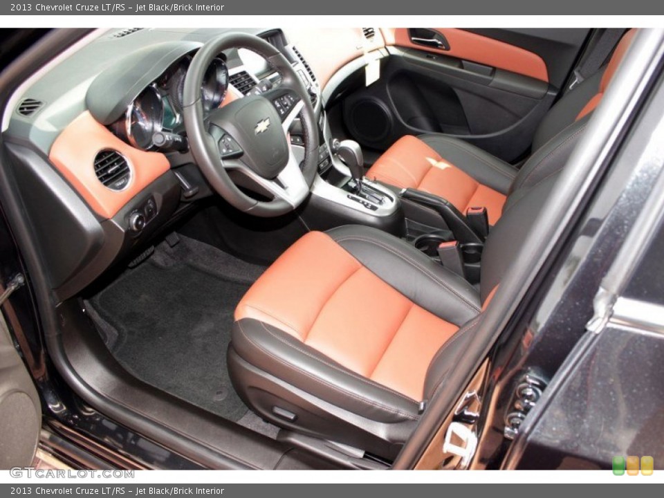 Jet Black/Brick Interior Prime Interior for the 2013 Chevrolet Cruze LT/RS #84134846