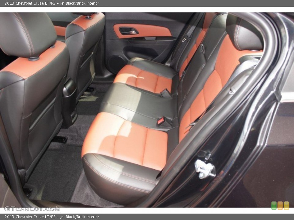 Jet Black/Brick Interior Rear Seat for the 2013 Chevrolet Cruze LT/RS #84134852