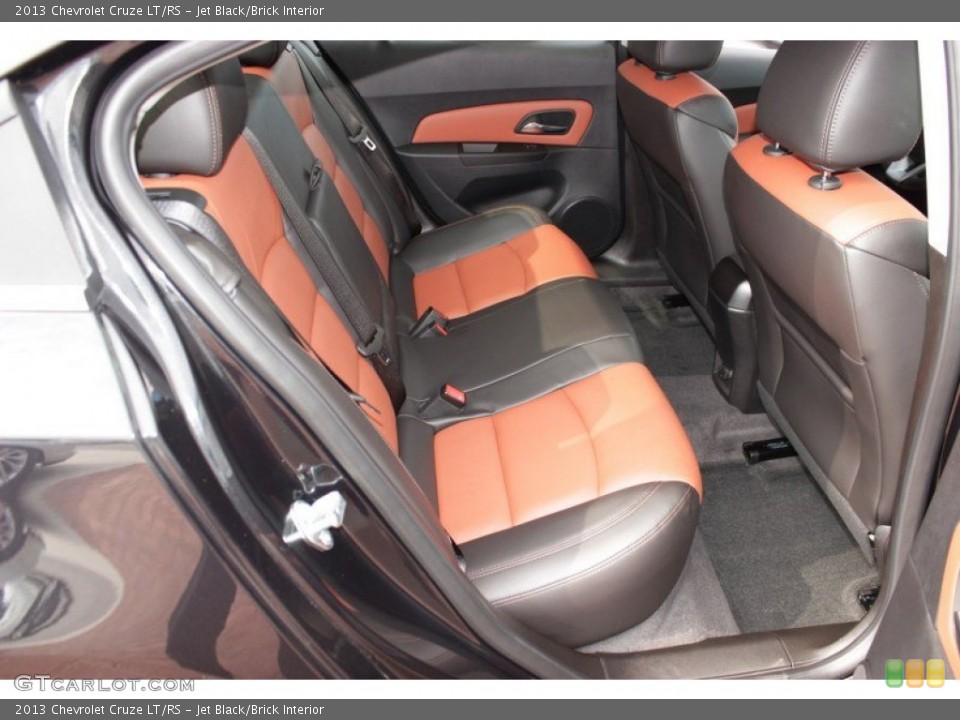 Jet Black/Brick Interior Rear Seat for the 2013 Chevrolet Cruze LT/RS #84134858