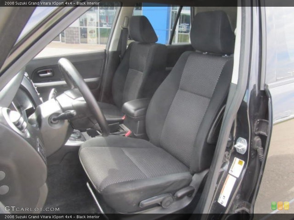 Black Interior Photo for the 2008 Suzuki Grand Vitara XSport 4x4 #84136914