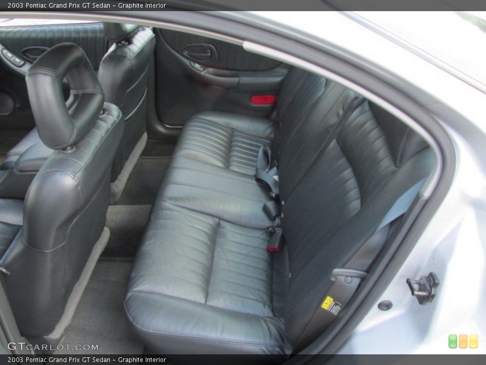 Graphite Interior Rear Seat for the 2003 Pontiac Grand Prix GT Sedan #84138045