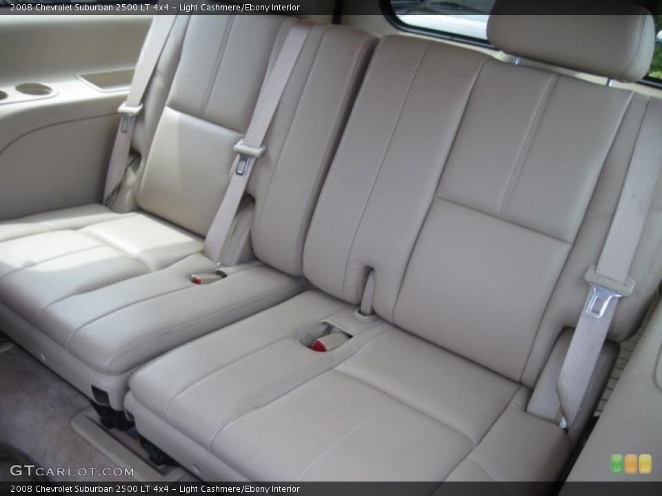 Light Cashmere/Ebony Interior Rear Seat for the 2008 Chevrolet Suburban 2500 LT 4x4 #84140006