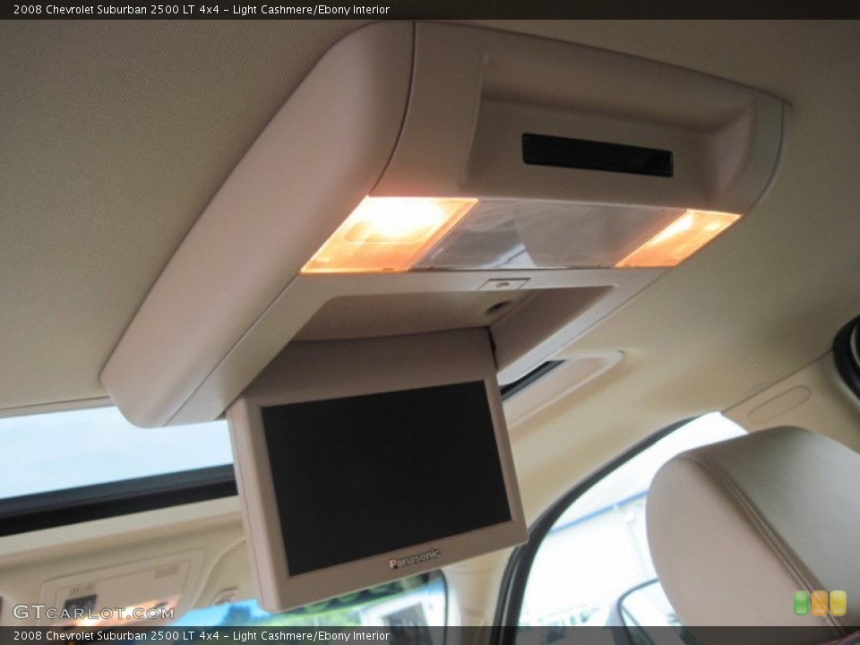 Light Cashmere/Ebony Interior Entertainment System for the 2008 Chevrolet Suburban 2500 LT 4x4 #84140031
