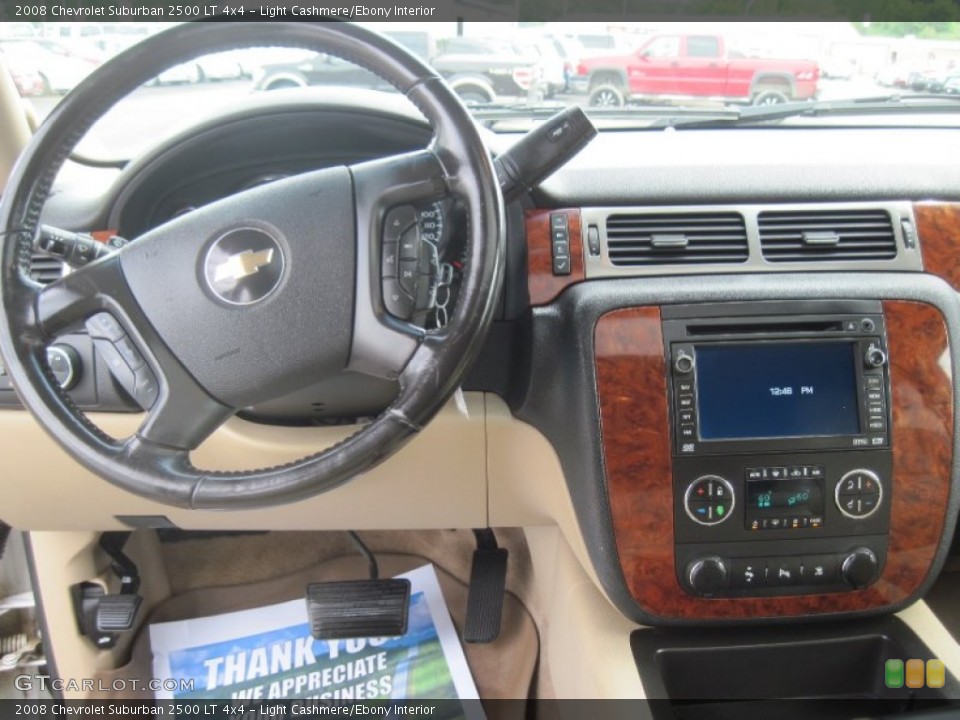 Light Cashmere/Ebony Interior Controls for the 2008 Chevrolet Suburban 2500 LT 4x4 #84140079