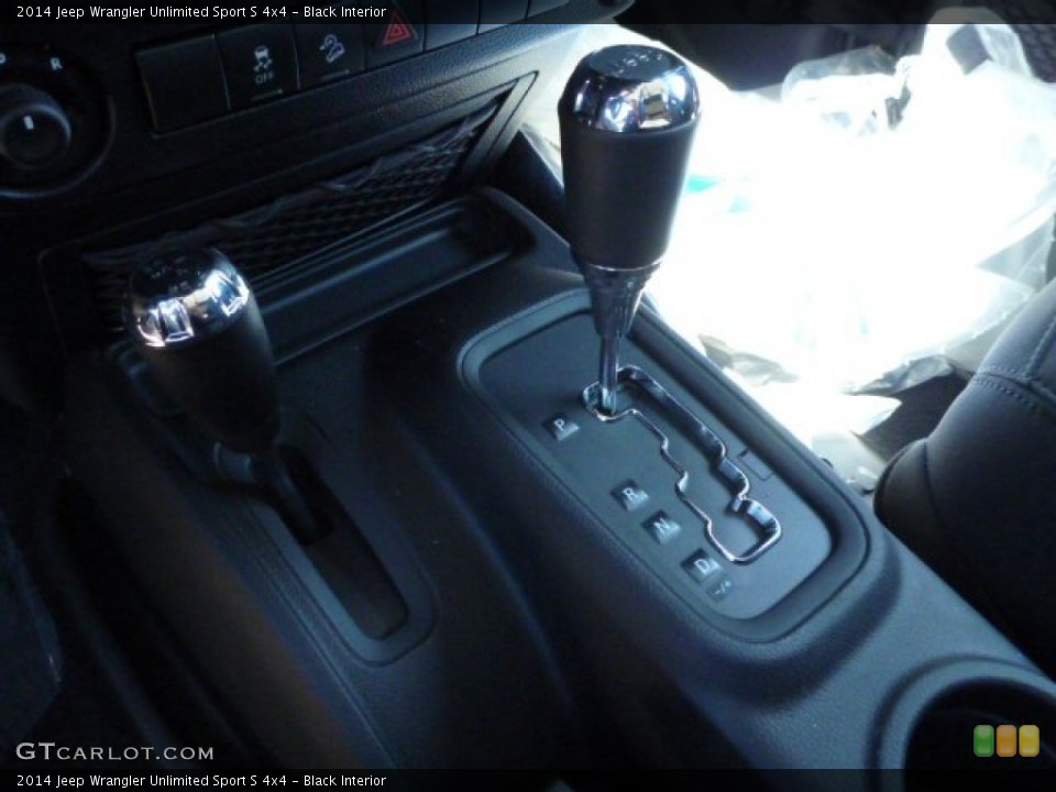 Black Interior Transmission for the 2014 Jeep Wrangler Unlimited Sport S 4x4 #84140343