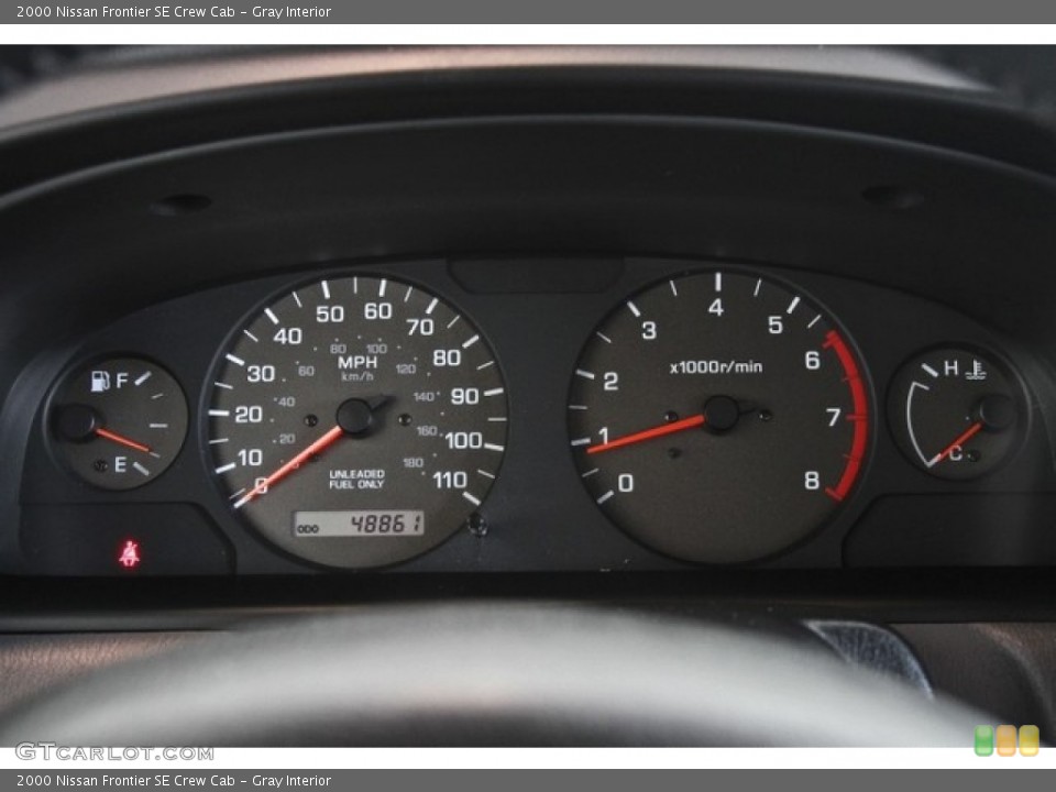 Gray Interior Gauges for the 2000 Nissan Frontier SE Crew Cab #84141420