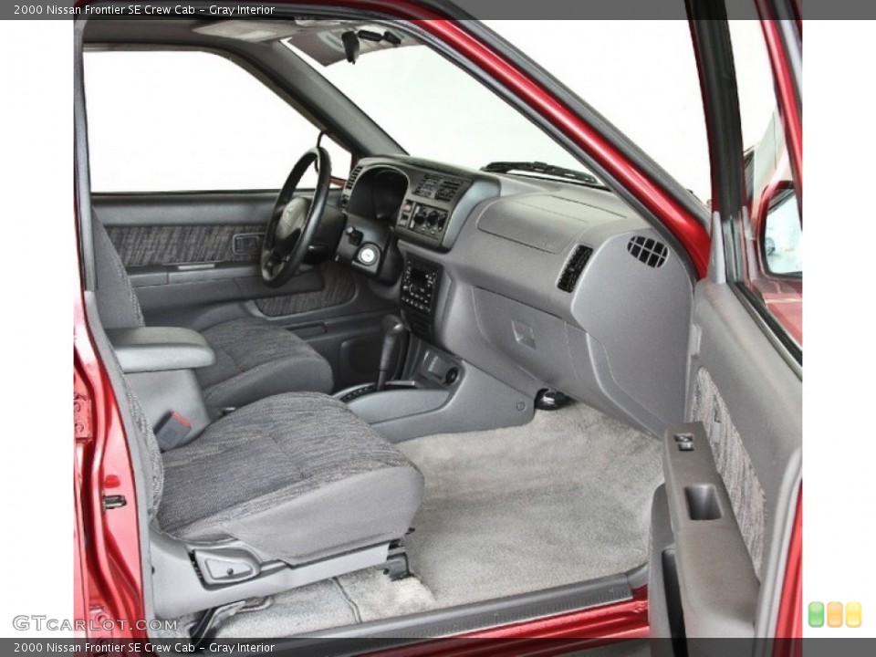 Gray 2000 Nissan Frontier Interiors