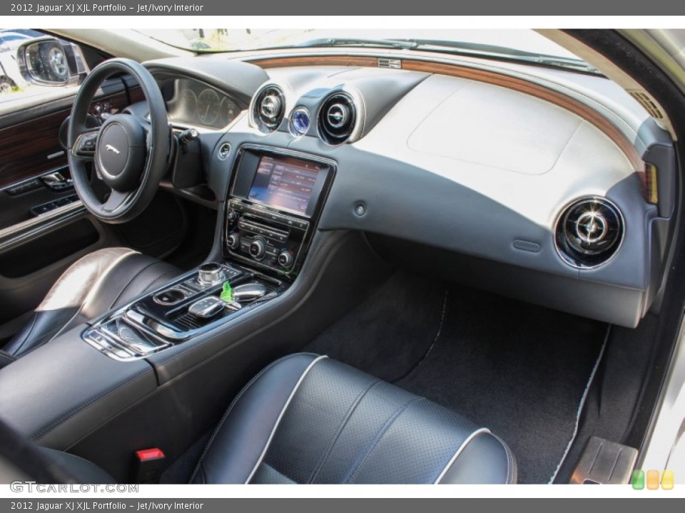 Jet/Ivory Interior Dashboard for the 2012 Jaguar XJ XJL Portfolio #84142335