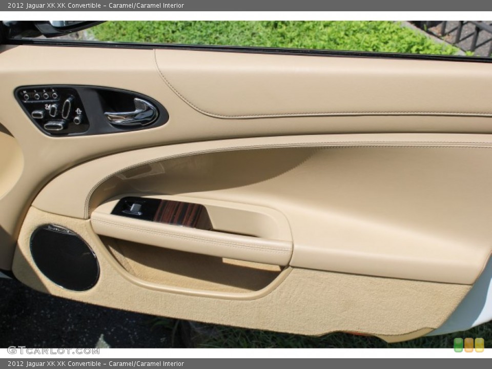 Caramel/Caramel Interior Door Panel for the 2012 Jaguar XK XK Convertible #84143730