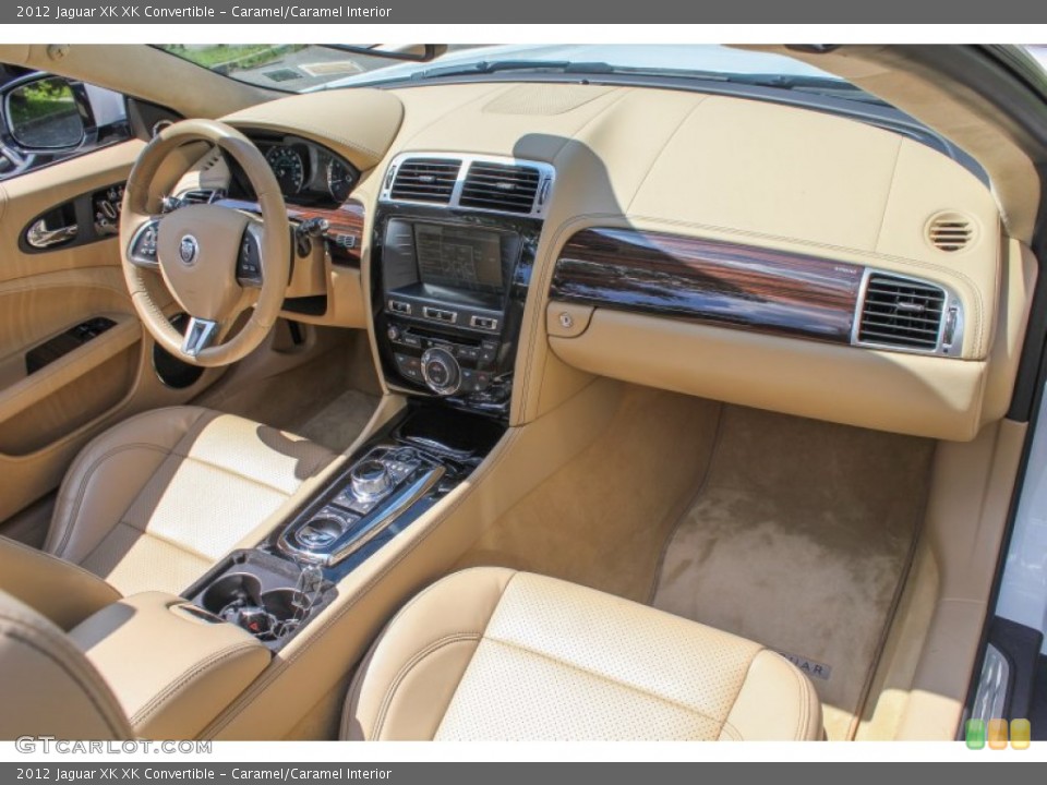 Caramel/Caramel Interior Photo for the 2012 Jaguar XK XK Convertible #84143781