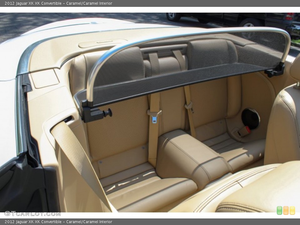 Caramel/Caramel Interior Rear Seat for the 2012 Jaguar XK XK Convertible #84143805