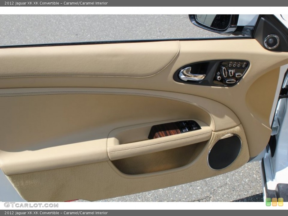 Caramel/Caramel Interior Door Panel for the 2012 Jaguar XK XK Convertible #84143830