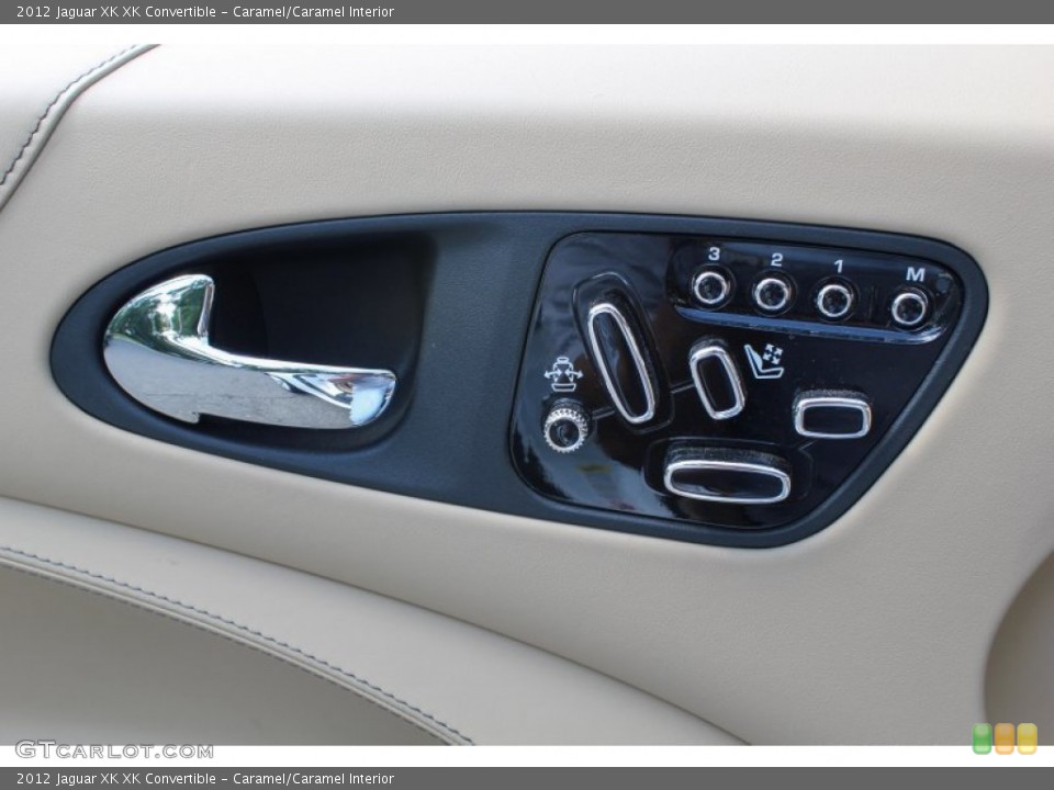 Caramel/Caramel Interior Controls for the 2012 Jaguar XK XK Convertible #84143850