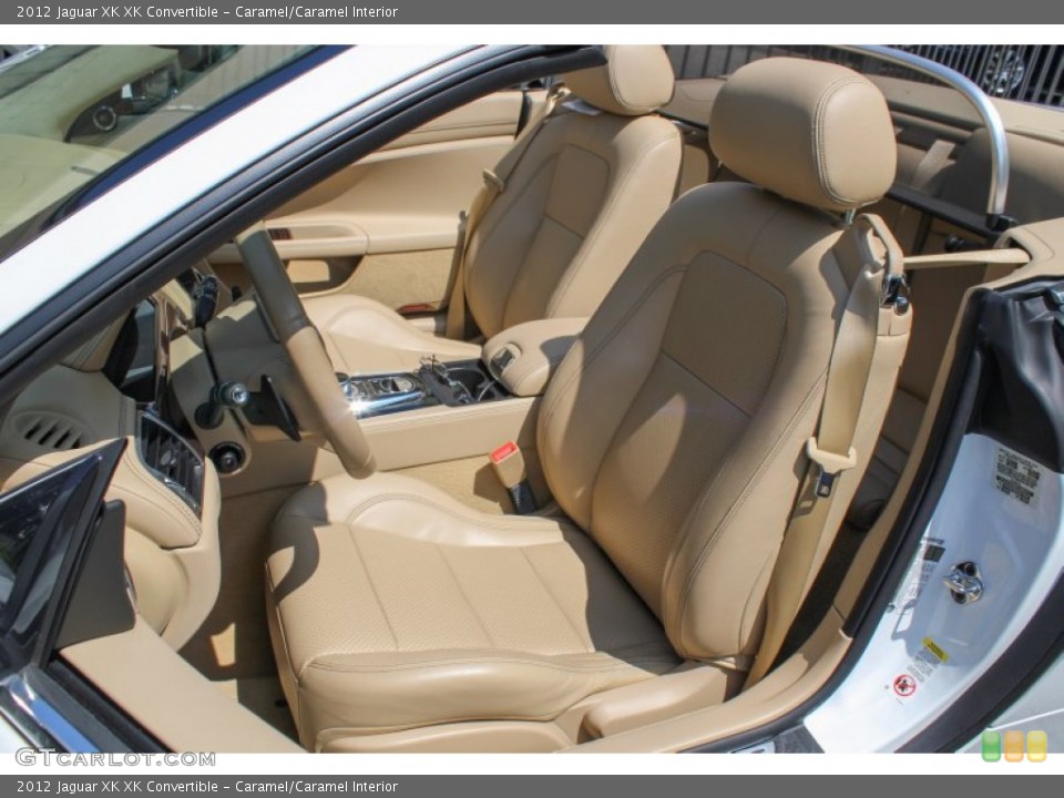 Caramel/Caramel Interior Photo for the 2012 Jaguar XK XK Convertible #84143874