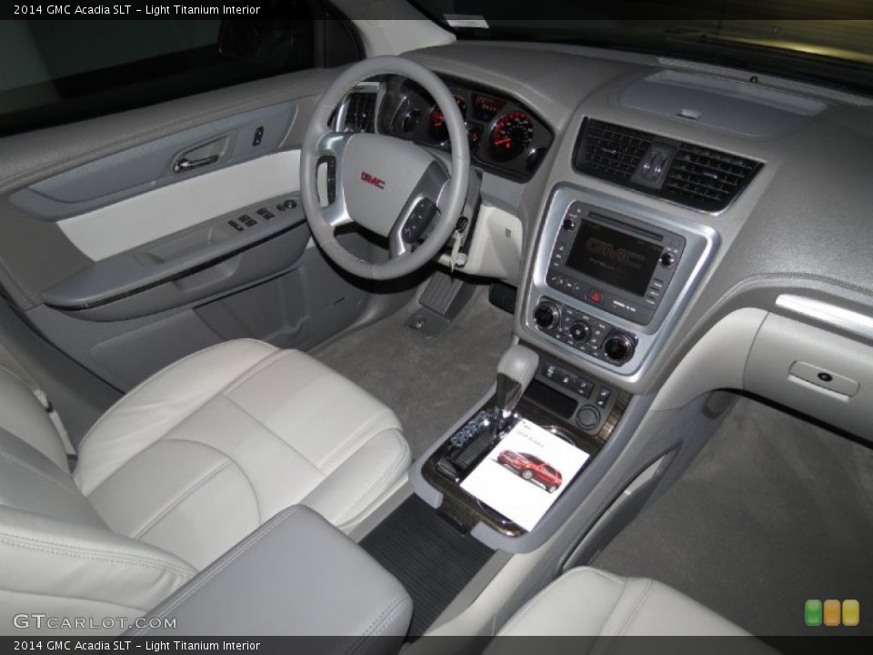 Light Titanium Interior Dashboard for the 2014 GMC Acadia SLT #84147531