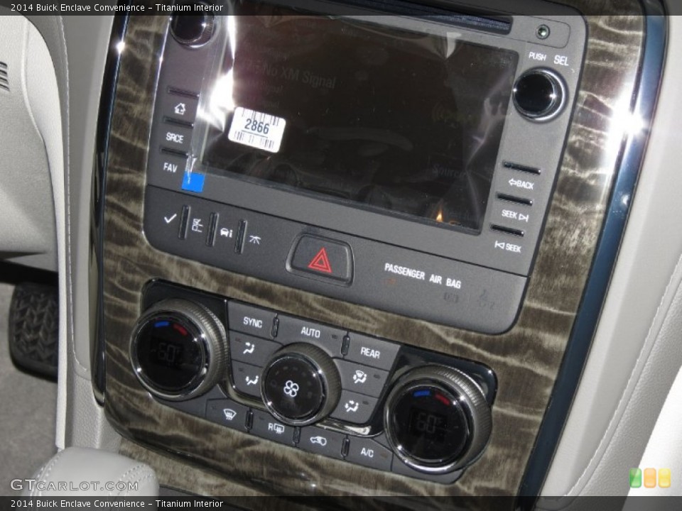 Titanium Interior Controls for the 2014 Buick Enclave Convenience #84147897