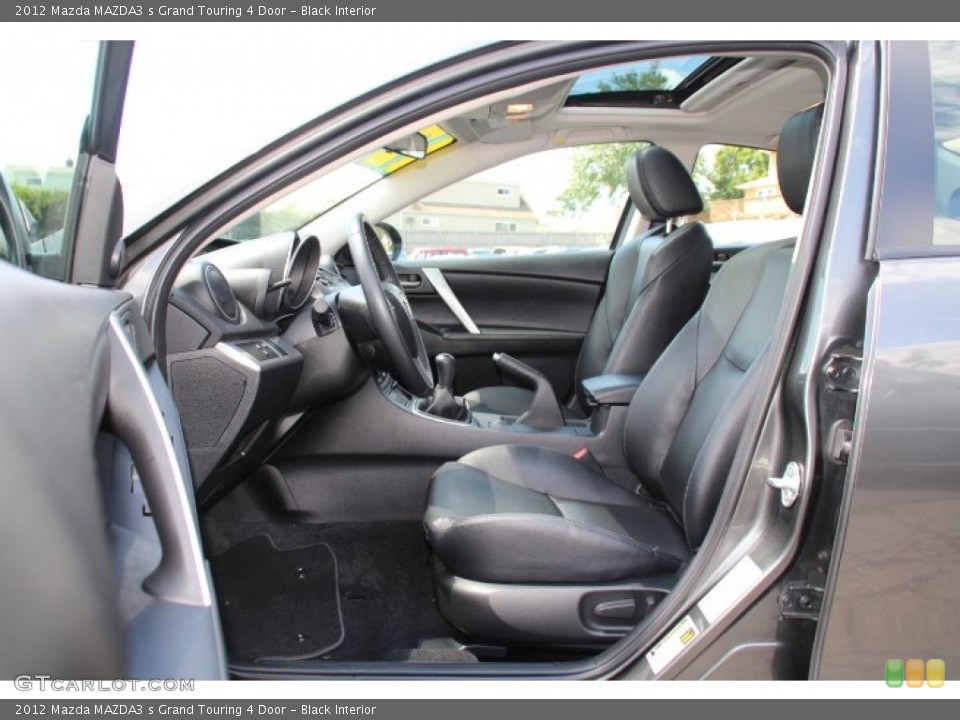 Black Interior Photo for the 2012 Mazda MAZDA3 s Grand Touring 4 Door #84149045
