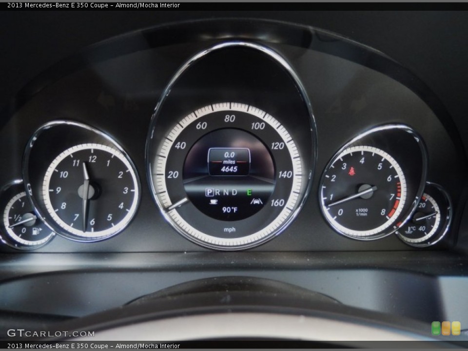 Almond/Mocha Interior Gauges for the 2013 Mercedes-Benz E 350 Coupe #84149976