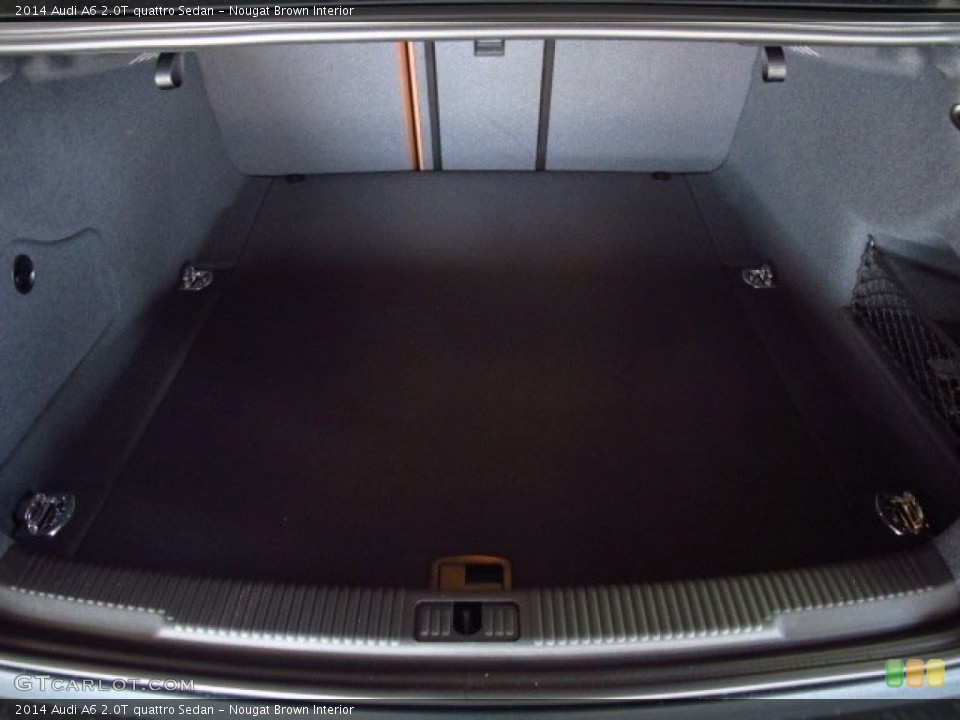 Nougat Brown Interior Trunk for the 2014 Audi A6 2.0T quattro Sedan #84150585