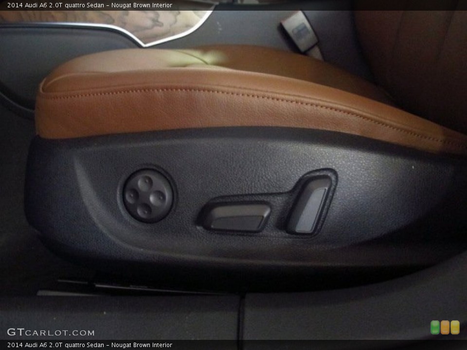 Nougat Brown Interior Front Seat for the 2014 Audi A6 2.0T quattro Sedan #84151047