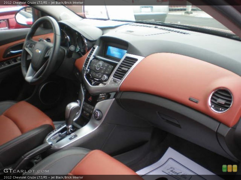 Jet Black/Brick Interior Photo for the 2012 Chevrolet Cruze LTZ/RS #84151785